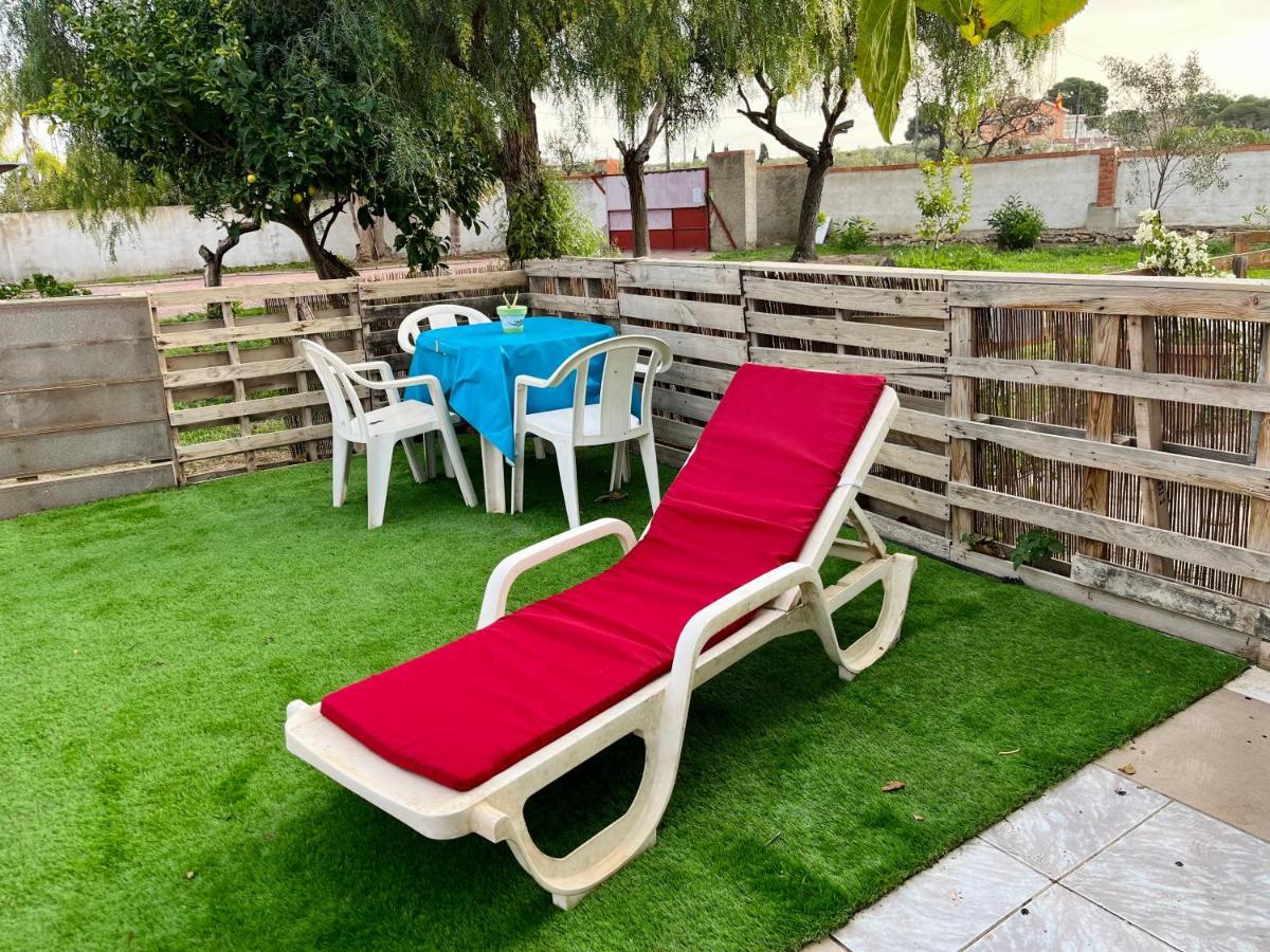 Estudio Adosado Acogedor Con Jardin, Barbacoa Y Parking Privado อาลิกันเต ภายนอก รูปภาพ